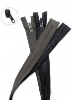 Молния трактор Т8 1 замок у/з бегунок перекидной LOGO 75см в Крыму