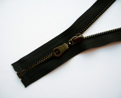 Молния металл Т-8 1 замок 55см (100шт) оксид