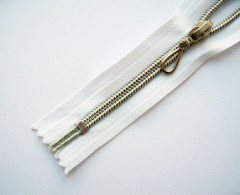 Молния спираль Т-7 декор. 16см (100шт) серебро