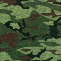 Полотно трикотажное Кулирка 30/1 набивная в рулоне  в Крыму